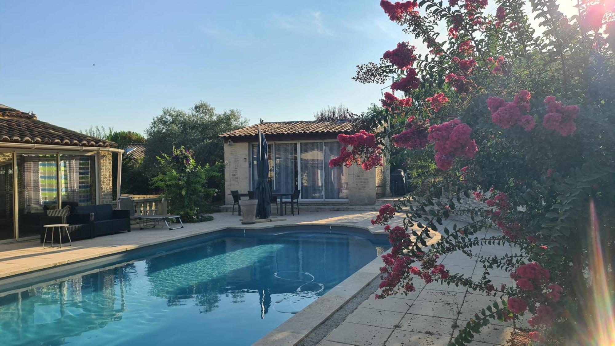 מרויי Appartements Dans Villa Privee Avec Piscine, Jardin, Parking Clos, Wifi, Climatisation מראה חיצוני תמונה